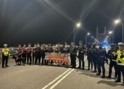 Kegiatan Patroli Malam untuk Mencegah Geng Motor di Bangka Belitung