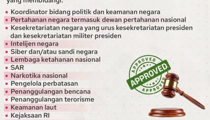 RUU TNI Sah Jadi Undang-Undang, Ini Poin-poin Perubahannya