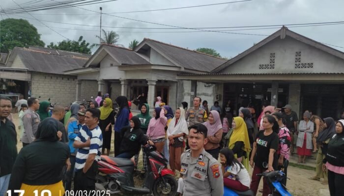 Jangan serakah! Warga Baskara Bakti Demo terkait batas area IUP Mitra Timah antara Baskara Bakti dan Tanah Merah